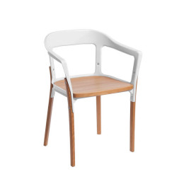 Jasper Steel Wood Chair