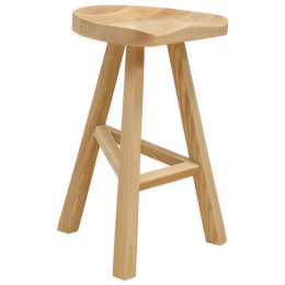 Hemi Wood Counter Stool
